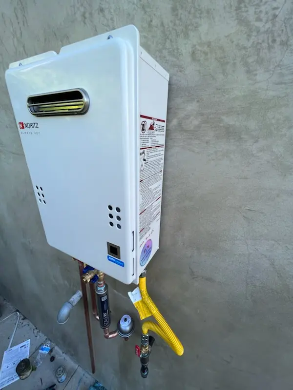 Tankless water heater installation for Pilot Hill homes